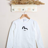 Shirt con Ricamo Caldo Cotone