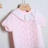 T-Shirt in Filo Con Culotte in Cotone