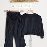 Completo Over In Ciniglia Con Pantalone