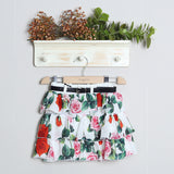 Geblümter Anzug mit Shorts