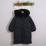 Langer wattierter Parka