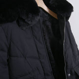 Langer wattierter Parka