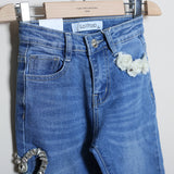 Geblümter Anzug mit Shorts