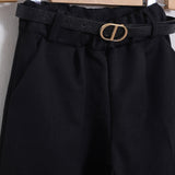 Pantalone Gamba Larga (Cintura Inclusa)