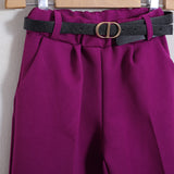Pantalone Gamba Larga (Cintura Inclusa)