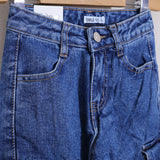 Denim Cargo Gamba Larga
