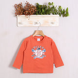 Shirt Stampa Anteriore Caldo Cotone
