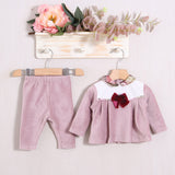 Chenille-Split-Strampler „Sartoria Dei Piccoli“ 