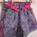 Zweifarbiges Kirschkleid 