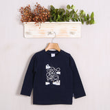 Shirt Stampa Anteriore Caldo Cotone