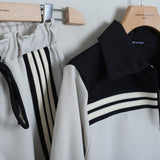 Completo Tuta Con Pantalone Gamba Larga