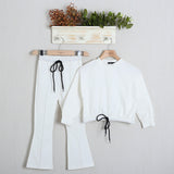 Completo Tuta Con Pantalone A Zampa