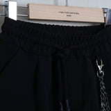 Leinenhose mit normaler Passform (Zubehör im Lieferumfang enthalten)