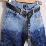 Jeans Bicolor (Cintura Inclusa)
