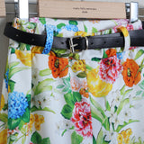 Pantalone Floreale Palazzo (Cintura Inclusa)