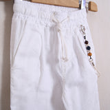Pantalone Lino Regular Fit (Accessorio Incluso)