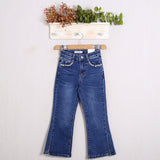 Jeans Zampa Con Applicazioni