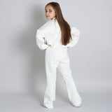Completo Tuta Con Pantalone A Zampa