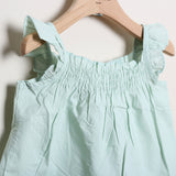 Zweifarbiges Kirschkleid 