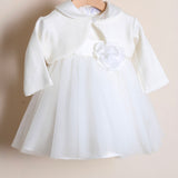 Zweifarbiges Kirschkleid 