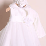 Zweifarbiges Kirschkleid 