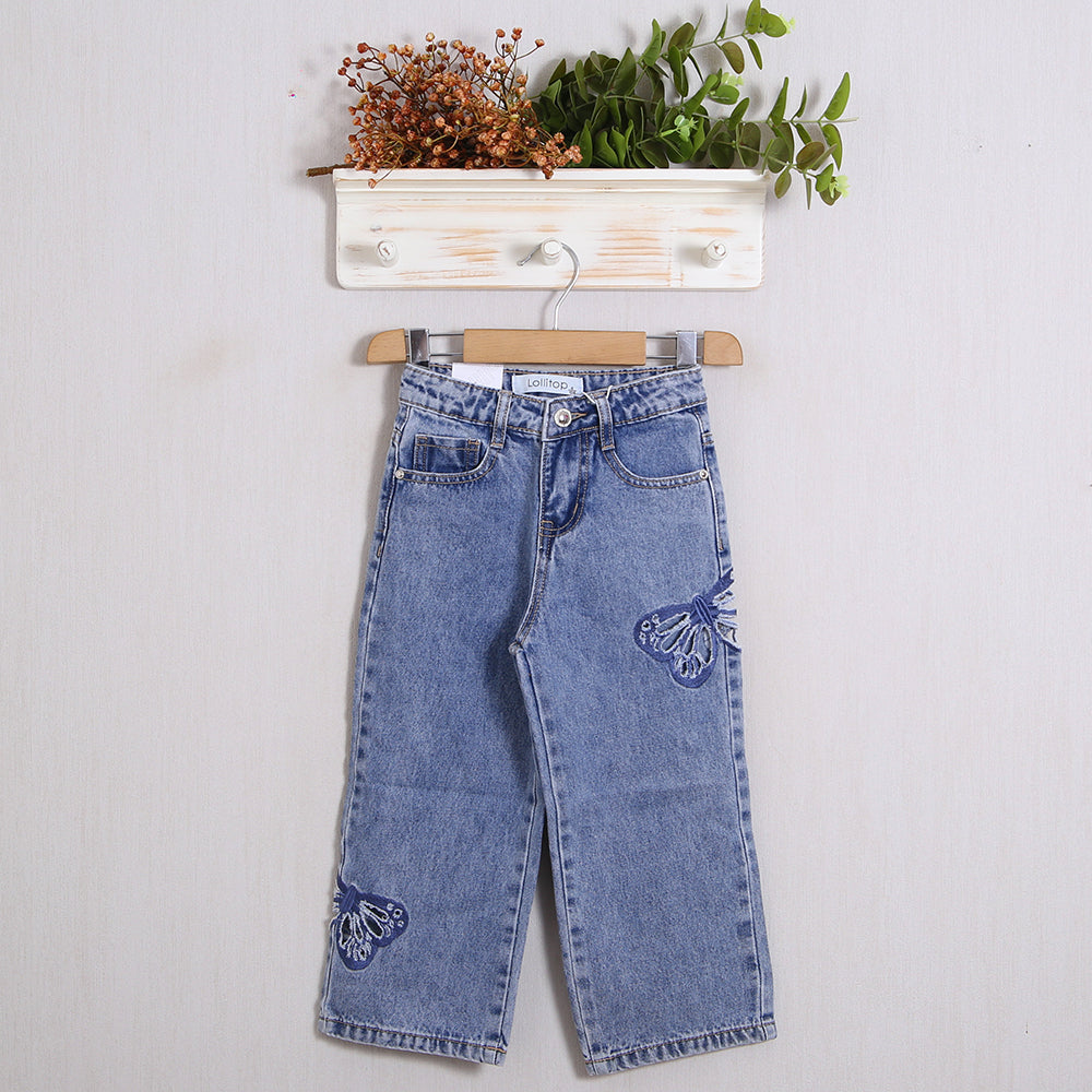 Jeans Over Ricami