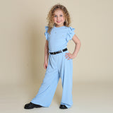 Completo A Costine Con Pantalone Gamba Larga