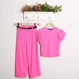 Completo A Costine Con Pantalone Gamba Larga