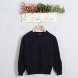 Felpa Basic Girocollo Caldo Cotone