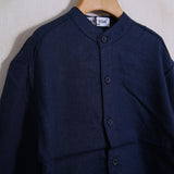 Camicia Collo Coreano Lino