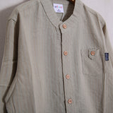 Camicia Lino Collo Coreano