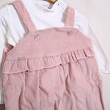 Zweifarbiges Kirschkleid 