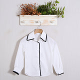 Camicia Con Bordini Ricamati