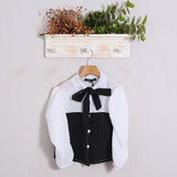 Camicia Fiocco Manica A Sbuffo