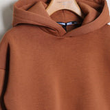 Felpa Basic Con Cappuccio
