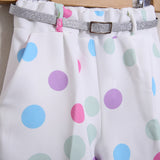 Pantalone Palazzo Fantasia(Cintura Inclusa)