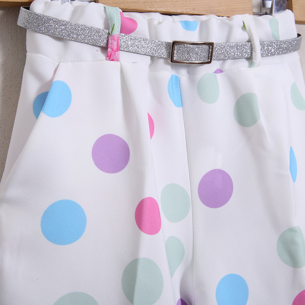 Pantalone Palazzo Fantasia(Cintura Inclusa)