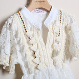 Vestito Ricami Con Applicazioni