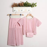 Completo Traforato Con T-Shirt (Borsetta Inclusa)
