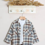 Camicia Scozzese + T-Shirt Basic