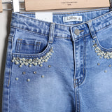 Geblümter Anzug mit Shorts