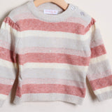 Zweifarbiges Kirschkleid 