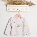 Zweifarbiges Kirschkleid 