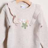 Zweifarbiges Kirschkleid 