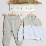 Completo Con Pantalone Caldo Cotone