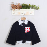 Coordinato Cardigan+Camicia(Cravatta Inclusa)
