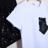Completo Con Short Pailettes