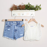 Completo Con Short+Top Traforato+Canotta