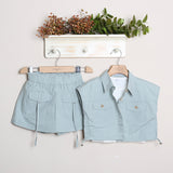 Completo Con Short+Camicia+T-Shirt
