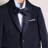 Zweifarbiges Kirschkleid 